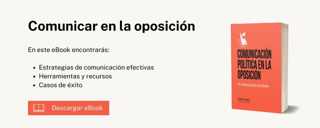 Estrategias de comunicación política para concejales en la oposición 1 Estrategias de comunicación política para concejales en la oposición 1 - Charo Toscano